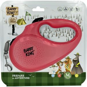 Barry King Automatic skimmer voor dog roze M - string 5m, up to 20kg