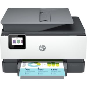 HP OfficeJet Pro 9012e All-in-One-printer, Kleur, Printer voor Kleine kantoren, Printen, kopiëren, scannen, faxen, +, Geschikt voor Instant Ink, Automatische documentinvoer, Dubbelzijdig printen