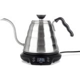 Hario V60 Waterkoker met Temperatuur vermelding - EVT-80-HSV-E - Waterkoker - Zilver