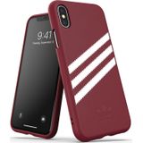 adidas OR Moulded Case SUEDE SS19 voor iPhone X/Xs collegiate burgundy