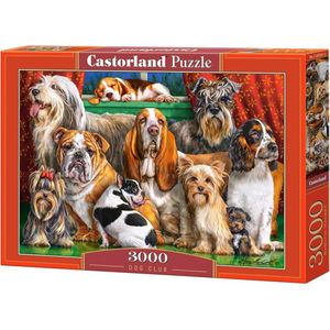 Dog Club Puzzel (3000 stukjes, hobby)