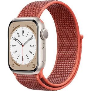 Crong Nylon - band sport voor Apple Watch 38/40/41 mm (Sunny Apricot)