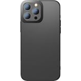 Baseus Glitter Transparent Case voor iPhone 13 Pro Max (zwart)