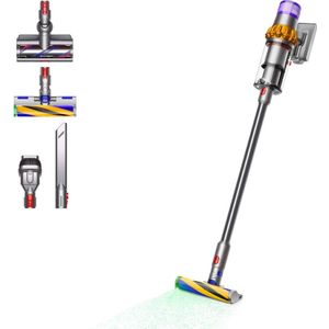 Dyson V15 Detect Absolute draagbare stofzuiger Nikkel, Geel Zonder stofzak