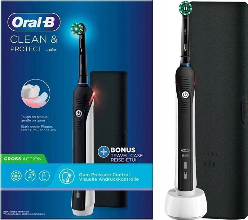 Oral-B tandenborstel tandenborstel Clean & Protect zwart