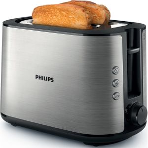 Philips HD2650/90 Viva Collection Broodrooster 950W Zwart/RVS