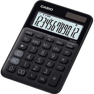 Casio MS-20UC-BK calculator Desktop Basisrekenmachine Zwart