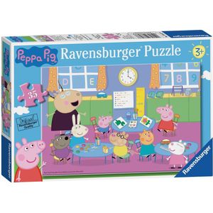 Ravensburger Peppa Pig Classroom Fun Legpuzzel 35 stuk(s) Stripfiguren