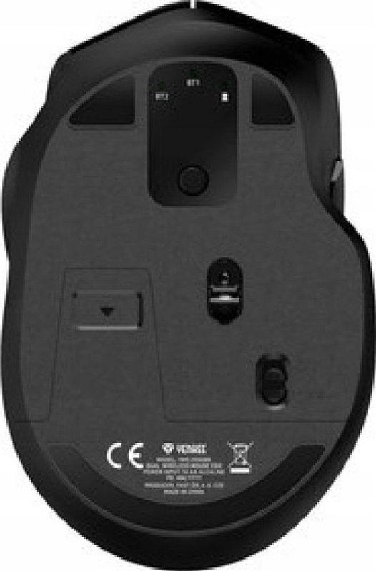 YENKEE draadloos mouse YMS 2050BK EGO Optic 1600DPI DUAL WL+B
