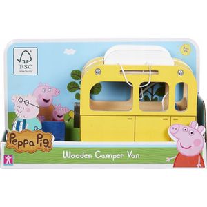 Tm Toys Figurines set Peppa Pig Wooden camper van