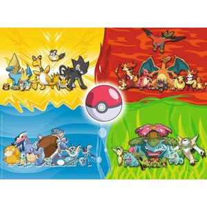 Pokémon Ravensburger Puzzel (150 stukjes, XXL)