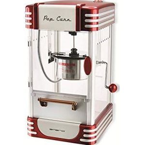 TOP Popcornmachine - Leuke keuken - Rood - Zilver