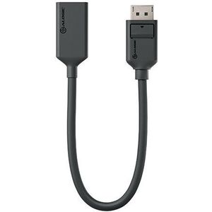 Alogic EL2DPHD4K-ADP video kabel adapter 0,2 m DisplayPort HDMI Grijs