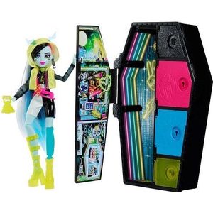 Mattel Monster High Spookysecrets Frankie Stein pop Series 3 Neon HNF79