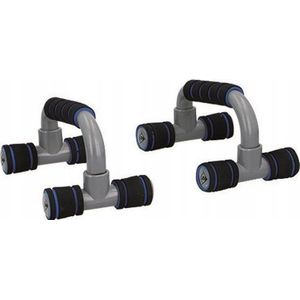 Dunlop - handvatten voor push-ups Push Up Bars 2 stuks (blauw)