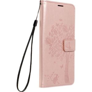 holster Forcell MEZZO Book voor SAMSUNG Galaxy A32 LTE ( 4G ) boom goud roze