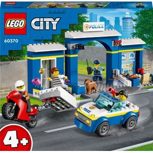 LEGO City Achtervolging politiebureau Bouwset - 60370