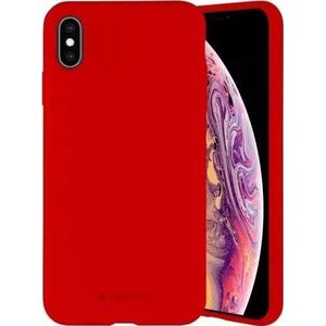 Mercury SILICONE CASE IPHONE 14 PRO MAX (6.7), rood / rood
