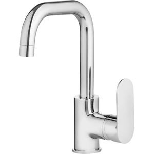 Deante Basin mixer met rectangular spout