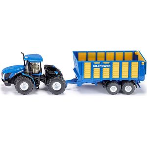 Siku 1:50 New Holland T9.560 met silagewagen