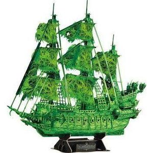 Cubic Fun Puzzles 3D Flying Dutchman glows in the donker