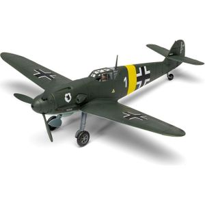 1:72 Airfix 55014 Messerschmitt Bf 109F-4 - Propeller Vliegtuig - Starter Set Plastic Modelbouwpakket