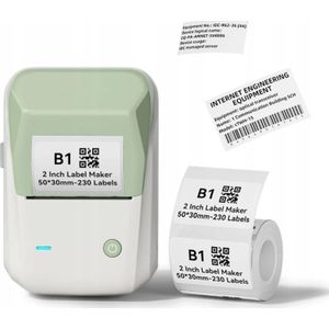 NIIMBOT B1 draadloos label printer (groen)