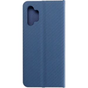 ForCell holster LUNA Book Carbon voor SAMSUNG Galaxy A32 5G blauw