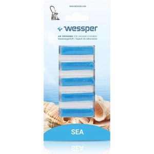 Geurstaafjes - parfum - luchtverfrisser voor stofzuiger (zee) - 1x 5 stuks