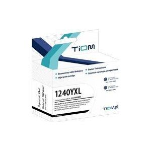 Tiom Tusz Tusz voor Brother LC1240 | MFC-J5910DW | geel
