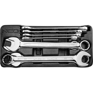 NEO Combination wrenches 20-32 mm, set of 8, cylinder