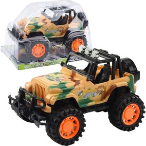 LEANToys groot terreinwagen militair Off-Road beige