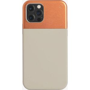 Atom Studios ETUI SPLIT SILICONE MAGSAFE IPHONE 12 / 12 PRO CALCIUM STONE standaard