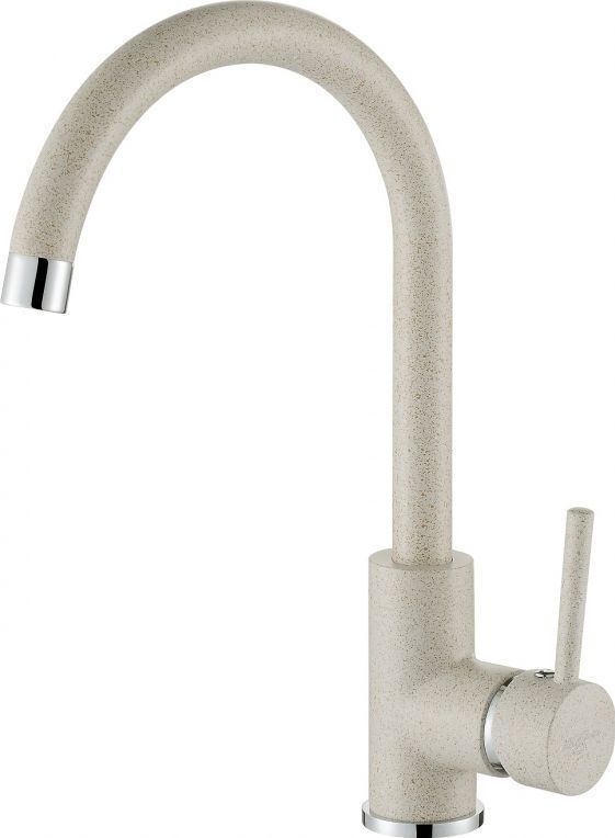 Aquasanita keukenkraan batterij SABIA 5523-110 beige