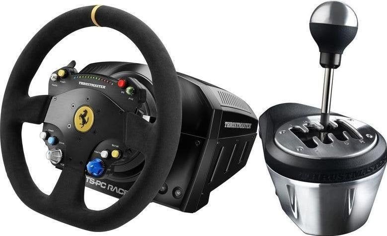 Thrustmaster stuur TS-PC Racer Ferrari 488 Challenge Edition (2960798) + Lewarek TH8A (4060059)