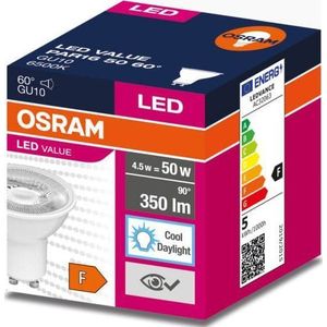 Ledvance lamp LED GU10 VALUE PAR16 50 60 4,5W/865 230V 4058075599239