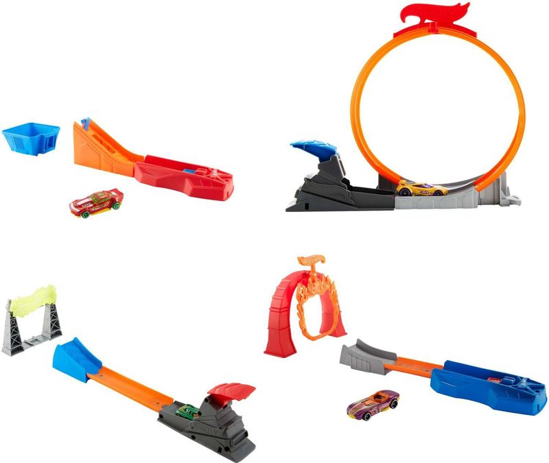 Hot Wheels Action KLASSIEK STUNT SPEELSETS ASSORTIMENT