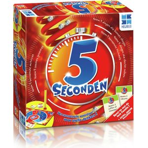 5 Seconden - Het razendsnelle kaartspel voor snelle denkers! Speel nu met de hele familie dankzij de extra junior kaarten!