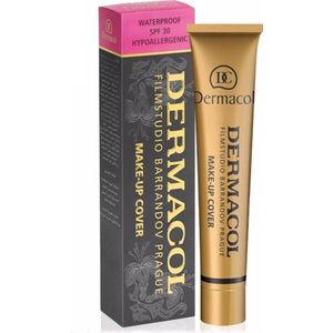 Dermacol Make Up Cover SPF30 Waterproof Hypoallergenic 30g Boxed - 225 - Dekkende foundation voor acne-huid, pigmentverlies of tatoeages