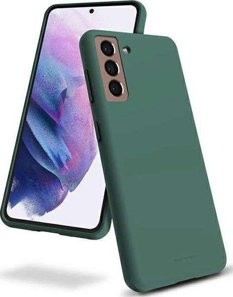 Mercury SILICONE CASE IPHONE 15 (6.1), groen / groen