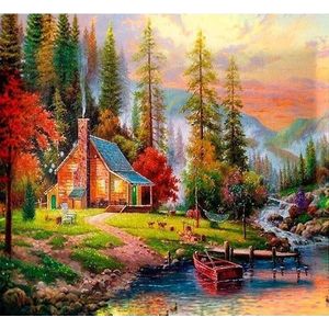 Norimpex mozaïek diamant 5D - Jesień 40x30cm