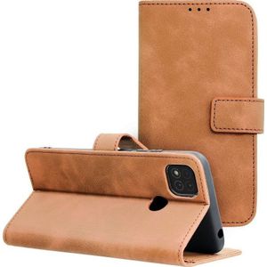 ForCell holster TENDER Book voor XIAOMI Redmi 9C / 9C NFC bruin