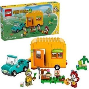 LEGO dier Crossing Leif en zijn karawan oraz winkel ogrodniczy (77054)