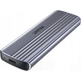 UNITEK m.2 schijfbehuizing - S1241B01 1x M.2 NVMe USB-C 10Gbps