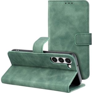 holster TENDER Book voor SAMSUNG Galaxy S23 Plus groen