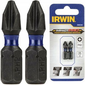 Irwin GROT, BIT, KOŃCÓWKA IMPACT PRO PH2 25MM 2 stuks (1 OP)