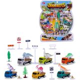 Trifox serie AUT PULL BACK dinosaurussen