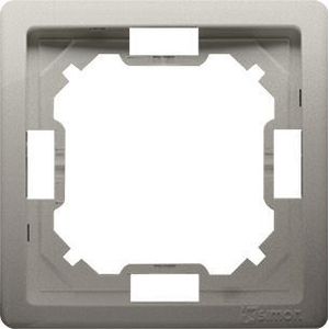Kontakt-Simon Single frame Simon Basic satin (BMR1/29)