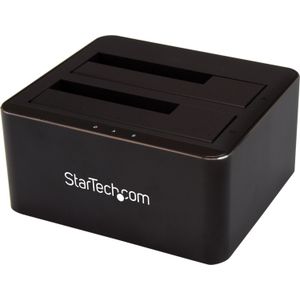 StarTech Dual-bay SATA HDD docking station voor 2 x 2.5/3.5 inch SATA SSDs/HDDs USB 3.0
