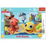 Trefl puzzel puzzel plezier vissen MiniMini 15 stukjes